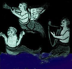 Sirene alete e pesce