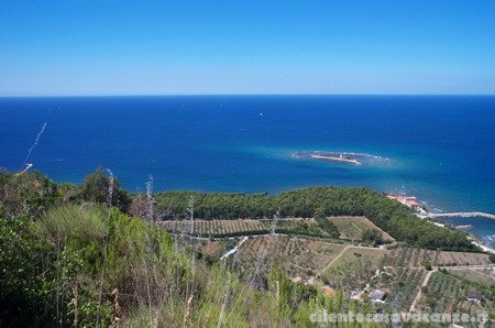 Punta Licosa veduta