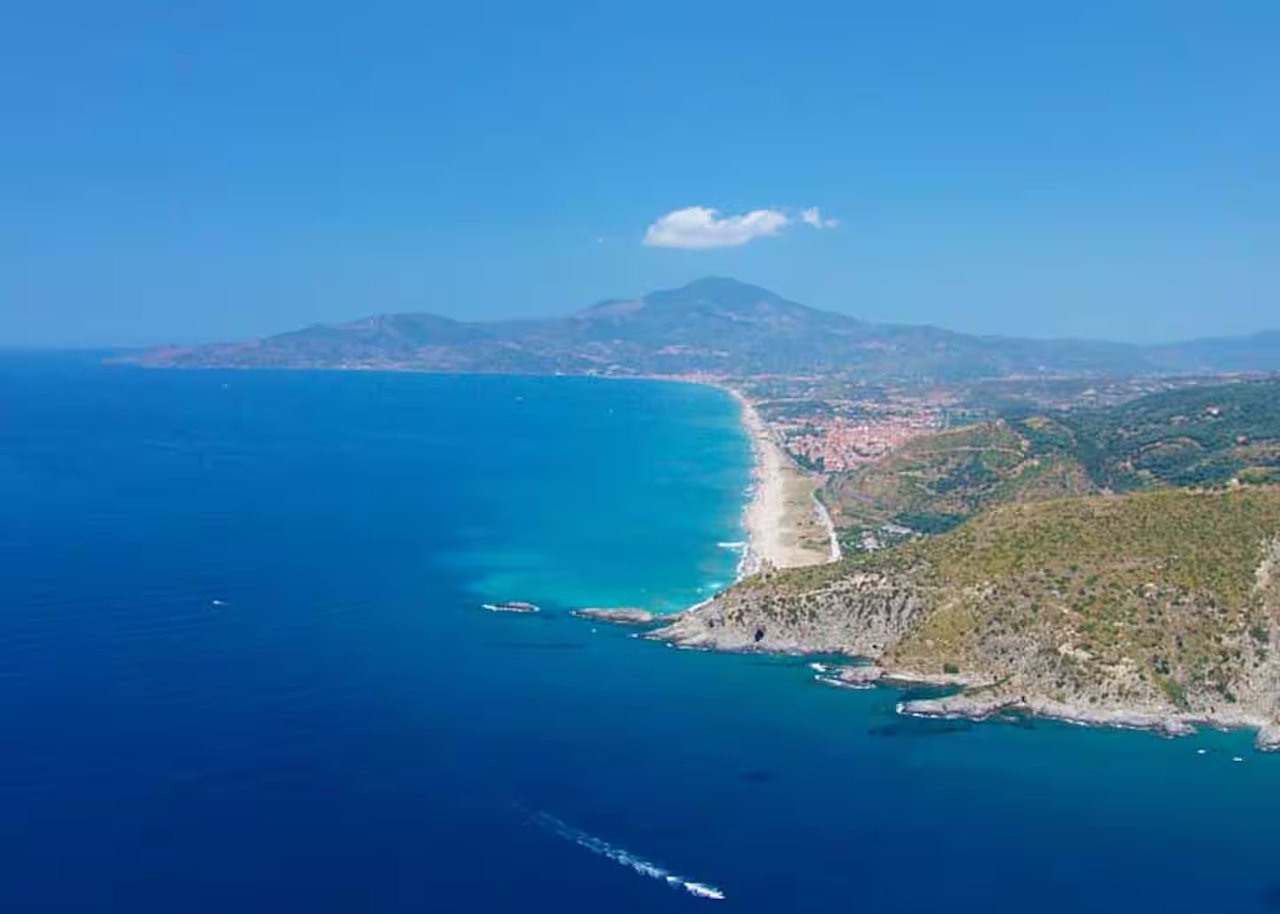 mare spettacolare ad Ascea Marina